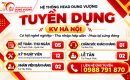 HỆ THỐNG HEAD DUNG VƯỢNG TUYỂN DỤNG – KV HÀ NỘI 